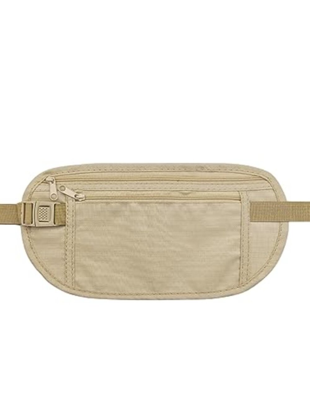 Nylon RFID Blocking Money Belt Fanny Pack Travel Waist Pack Anti-Theft